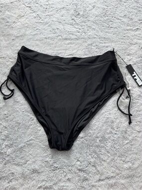 TA3 Cinchy Bikini Bottom Black 2X